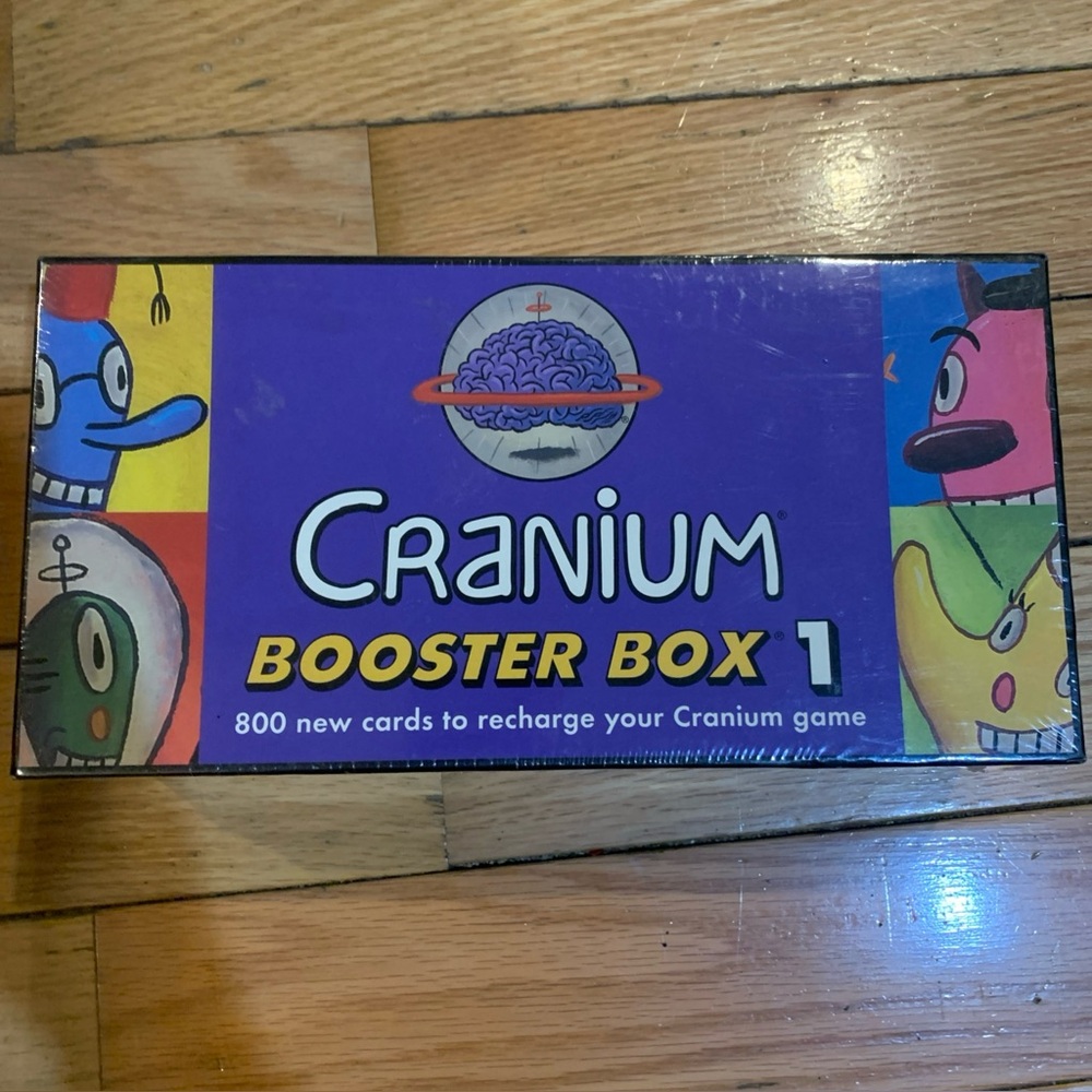 New Sealed Cranium Booster Box